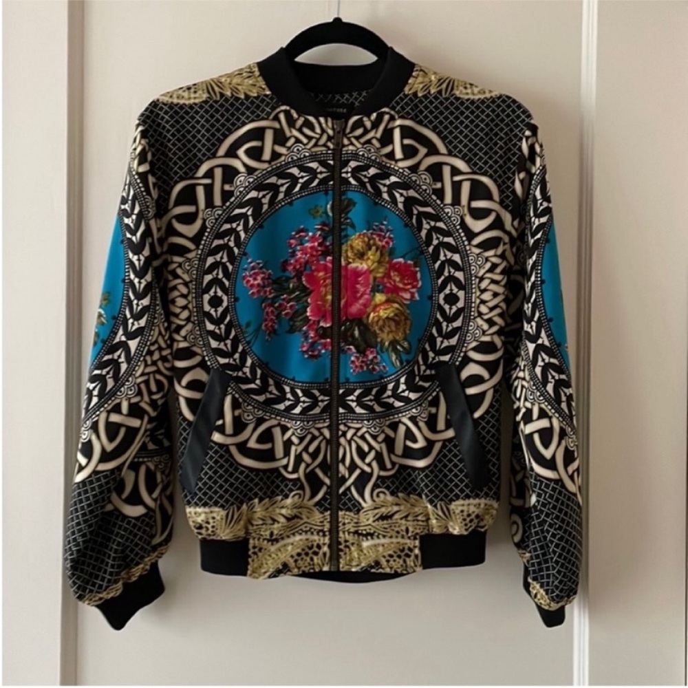 MM Couture Bomber Jacket Size XS